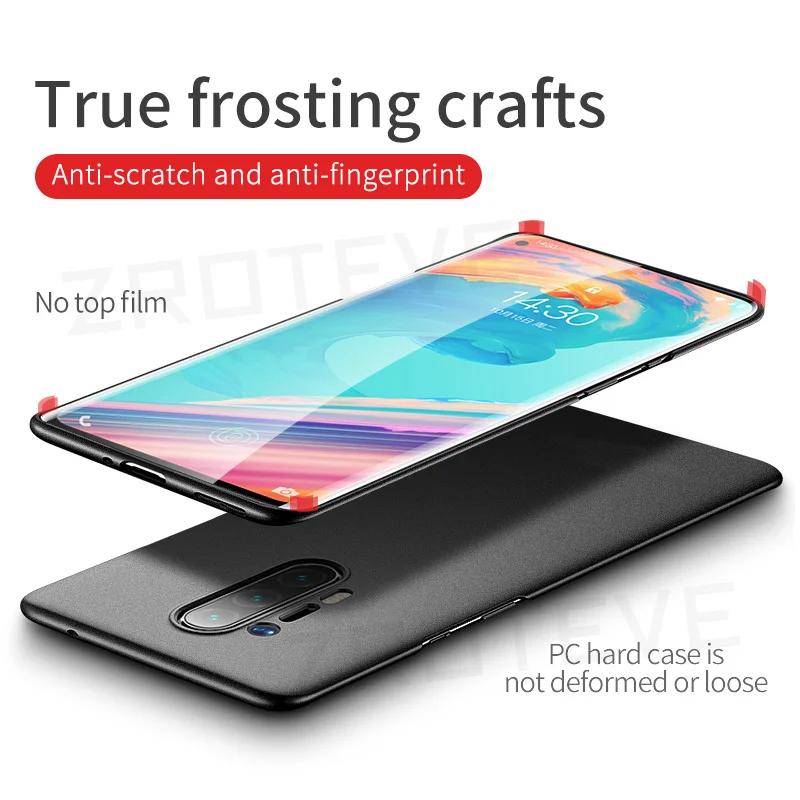 ZROTEVE Slim Matte Hard PC Phone Case - Enhanced Protection