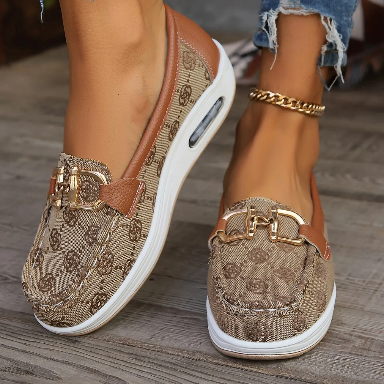 Women Sneakers Slip-On Sports Leisure Shoes - Uniqwear