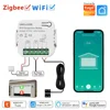 Tuya WiFi Zigbee Smart Garage Door Controller Opener Universal Garage Door Control Switch Voice Control for Alexa Google home 1