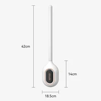 ใหม่แปรงห้องน้ําอโรมาในครัวเรือนไม่มีมุมตายห้องน้ําติดผนังซิลิโคน Gap ทําความสะอาดเครื่องมือสิ่งอํานวยความสะดวกในห้องน้ํา 6