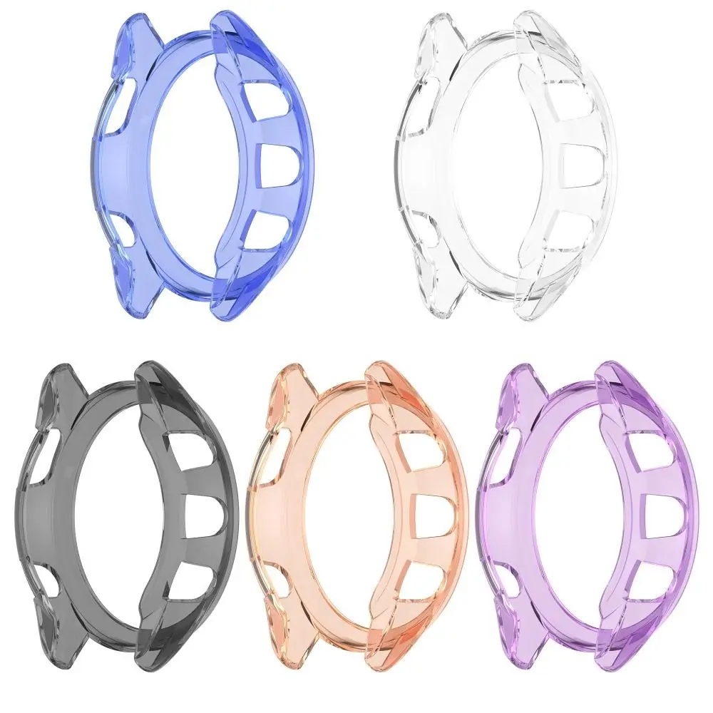 범퍼 TPU 보호 커버 쉘 프레임 투명 케이스 Garmin Forerunner 165/165 Music 용 스마트 시계 액세서리