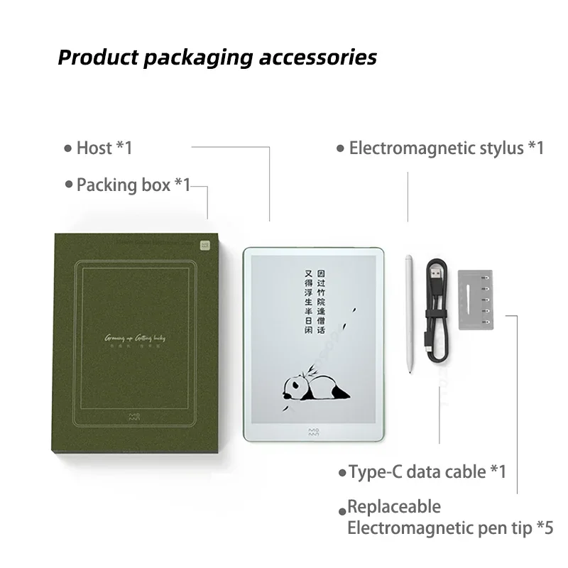 Ebook Reader Moaan W8 10