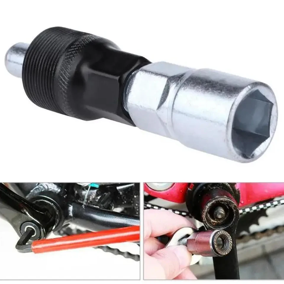 Outil Extracteur Manivelle Vélo 2 En 1 - Clé Démontage Pédalier Shimano Hollowtech II