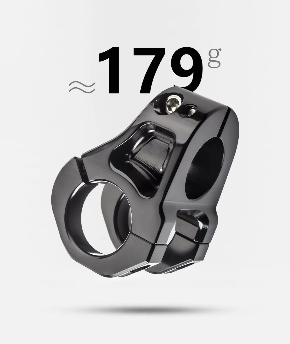 EVOSID MTB Vorbau 35mm 31,8mm Mountainbike CNC Brücke Kurzer Vorbau Hohe Festigkeit Kletter-Vorbau 35mm MTB Fahrrad-Vorbau Fahrradteil – Detail 7