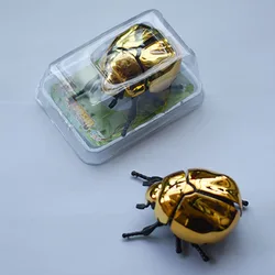 Wind - Up Bionic Scarab Prankster Animated Insect Toy (1 Pcs Gold)