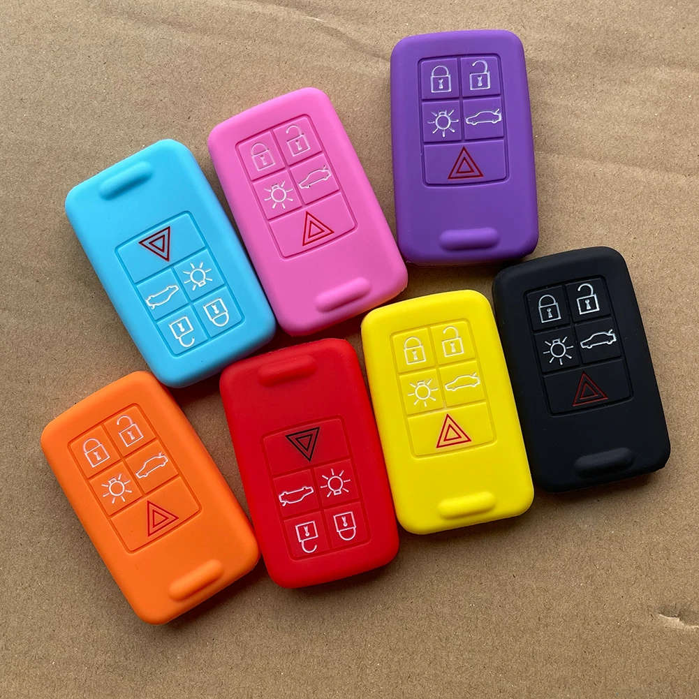 SiliconeCarKeyCaseCoverAutoFlipRemoteKeySkinShellHolderfor