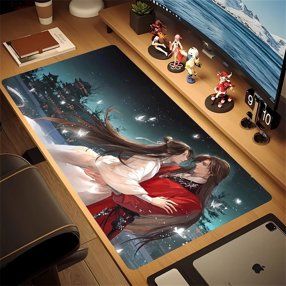 Xxl Pc Gamer Keyboard Carpet Mause Mats Heaven Official&rsquo;s Blessing Mouse Pad Gaming Computer Desk Mat Large Manga Mousepad Mice