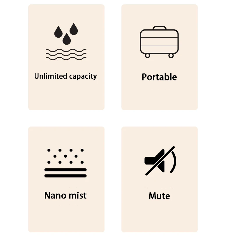 Description Picture 3 of itemMineral Water Bottle Air Humidifier Portable Desktop Aroma Diffuser Cool Mist For Bedroom Home Car Plants Purifier Humificador