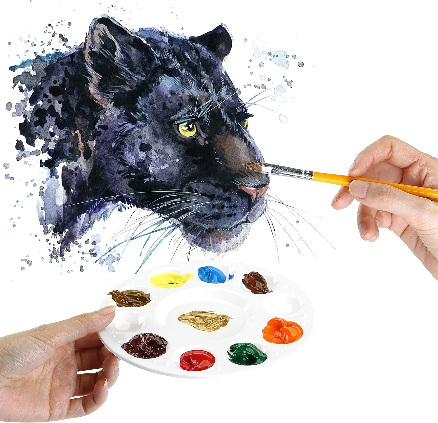 Paint Plastic Palletes 3