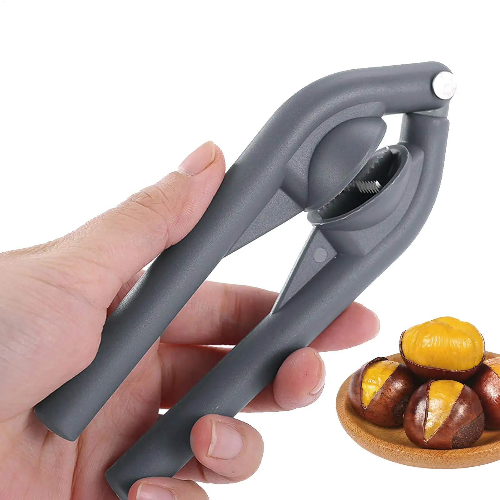1pc Quick Chestnut Opener Quick Clip Walnut Pliers Cutter Opener Nut Cracker Sheller Kitchen Tools Multifunctional Nut Cracker