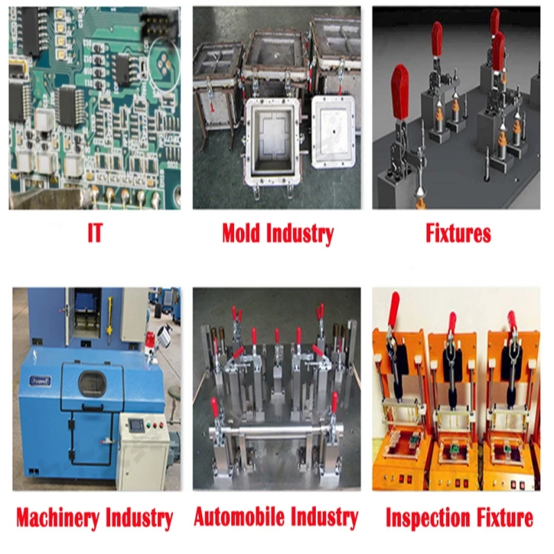 Pinze A Leva 6 Pezzi - Attrezzo A Sgancio Rapido Per Saldatura E Assemblaggio Elettronico - Con Staffa Orizzontale - Foto 11