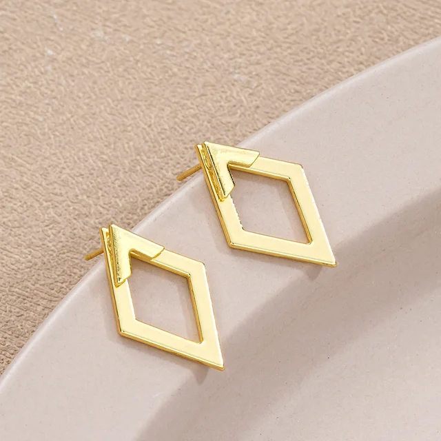 Ashlee Geometric Hollow Earrings 4