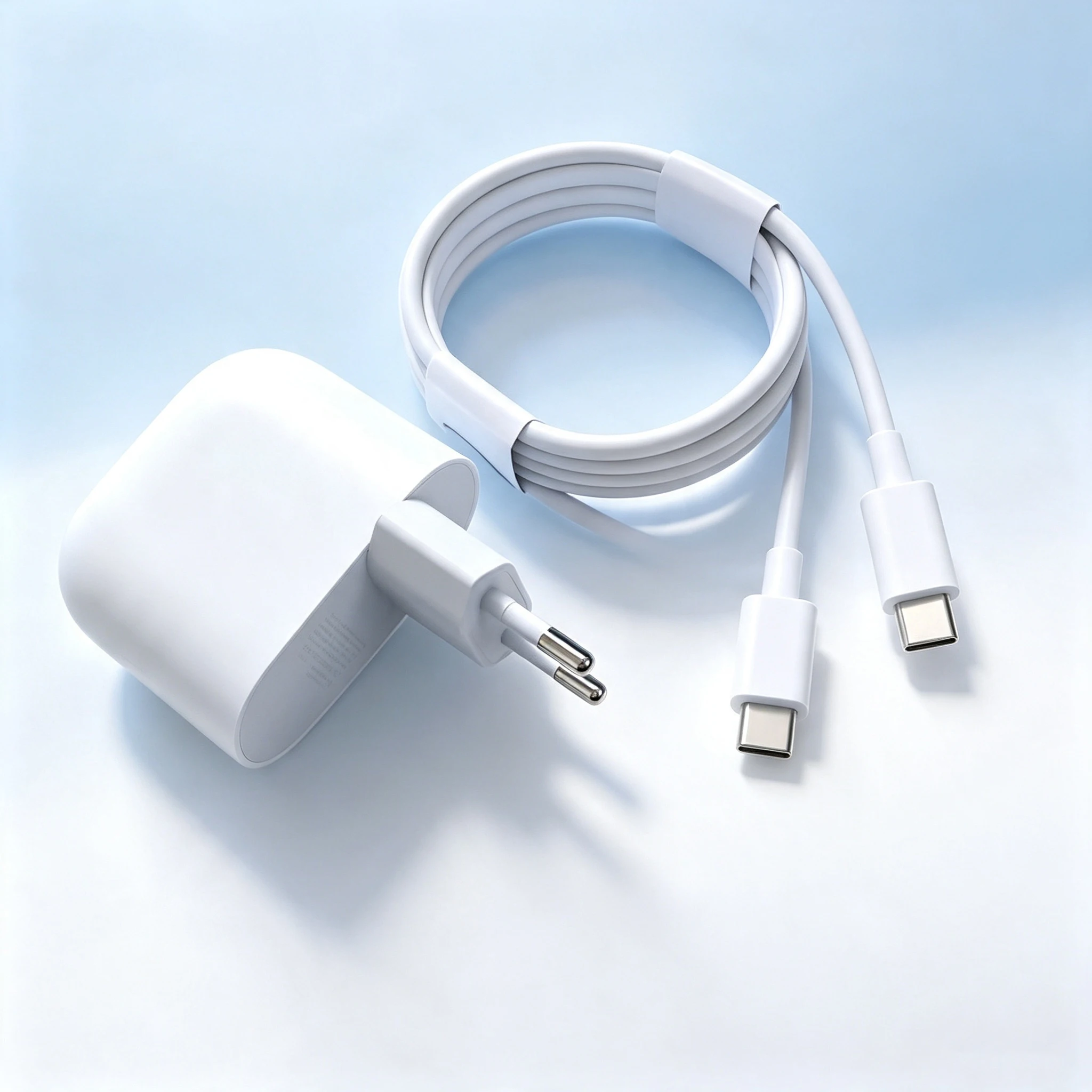 High-Speed 45W PD USB-C Charger with Charging Cable