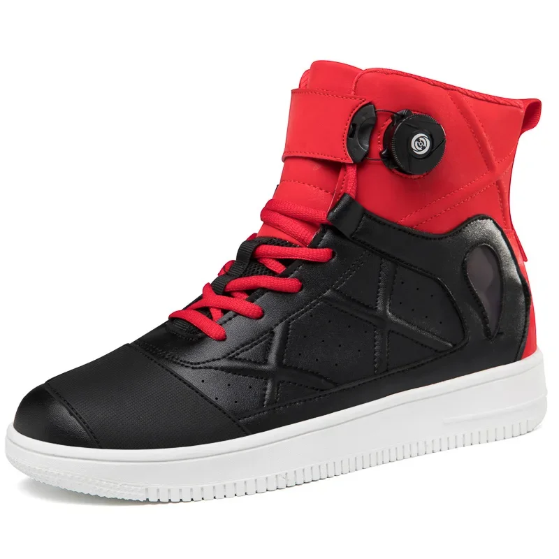 New Motorcycle Riding Shoes Motorcycle Shoes Men and Women Knights Equip Road Racing Casual Boots