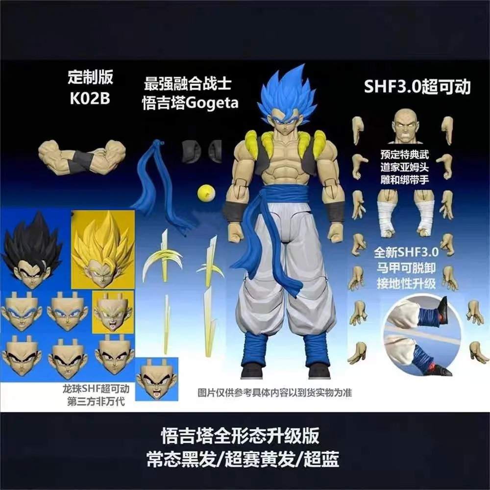 Tonsenarttoys Kamione ゴジータブルー&超ゴジータヘッド