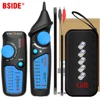 Network cable tracker detecteur BSIDE FWT81 RJ11/45 Lan Ethernet Phone wire tester Finder Telecom Tool electrified work 48V 1