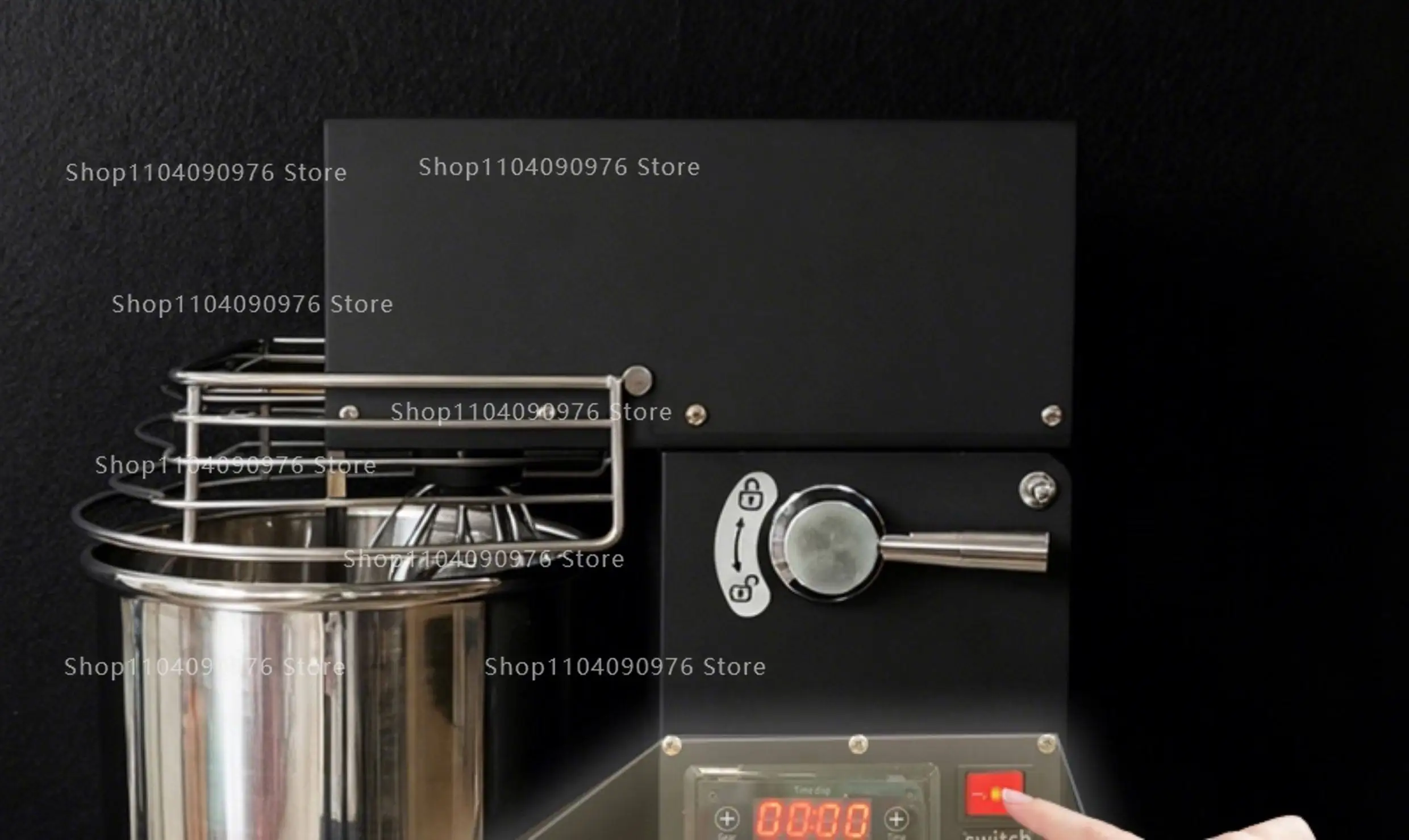 Removable 304 Stainless Steel Barrel Display Dough Temperature Timed Kneading an