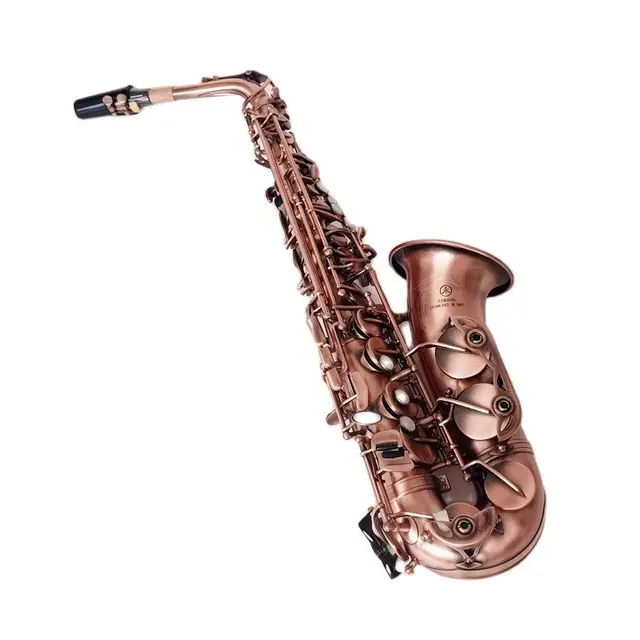 Made in Japan Professional Red Bronze Bend Eb E-flat Alto Saxophone