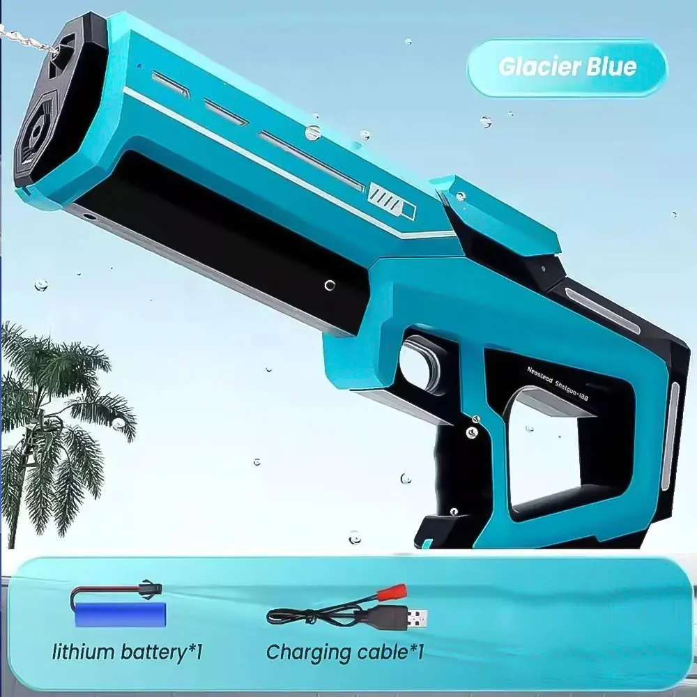 Electric Water Guns For Adults Powerful Squirt Automatic Water Suction Water Blasters Summer Outdoor Beach Toy For Kids Gift 5