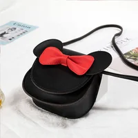 Disney Shoulder Bags Anime Mickey Mouse Backpack Kawaii Cartoon Minnie Bag Children's Backpack Coin Purse Princess Birthday Gift 1
