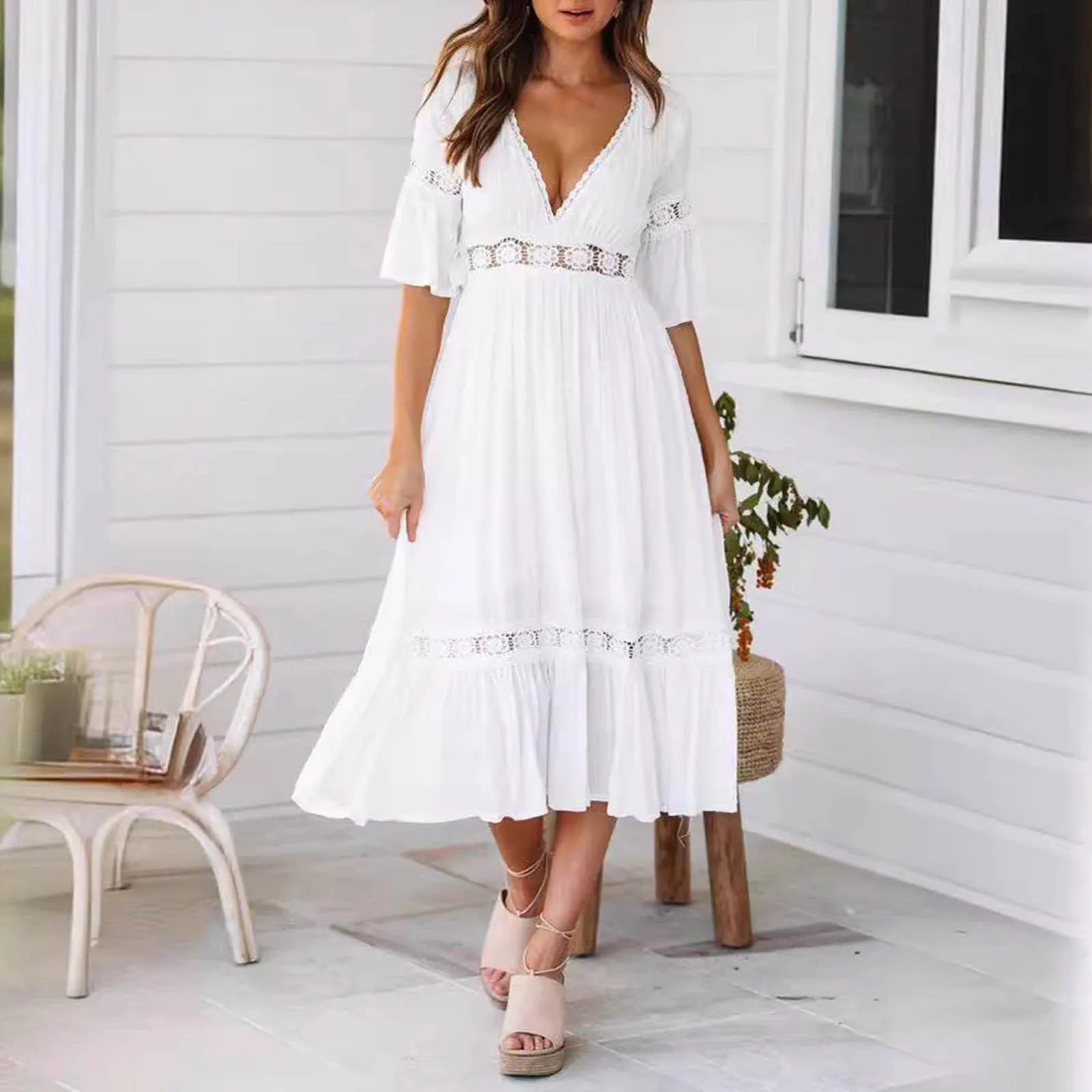 WomenDressesLaceSpliceWhitePartyDressesWomen2024SummerDanceWearALineMidiPareo.jpg