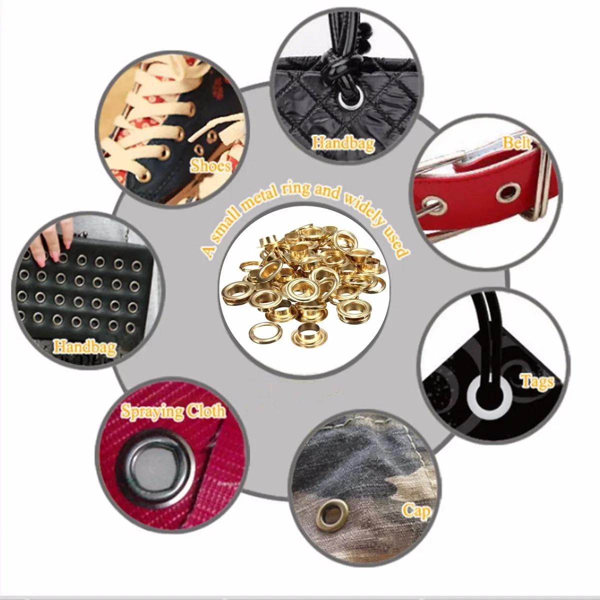 63pcs 12mm Tarpaulin Large Eyelet Set Kit DIY Eyelets Tent Clothes Repair Tool Cloth Buckle Hole Punch and Plier Type Tool eyelet punch tool set eyelet grommet ring eyelet grommet ring kit grommet eyelet kit grommet punch tool grommet tool kit grommet tool eyelet grommet dies