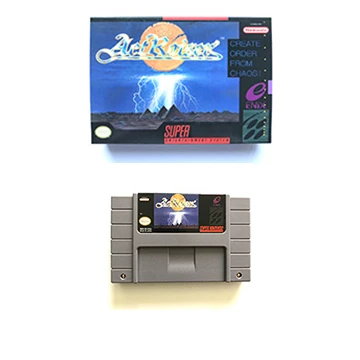 Cartuccia Di Gioco Actraiser Ntsc Per Videogiochi Console Snes Ntsc