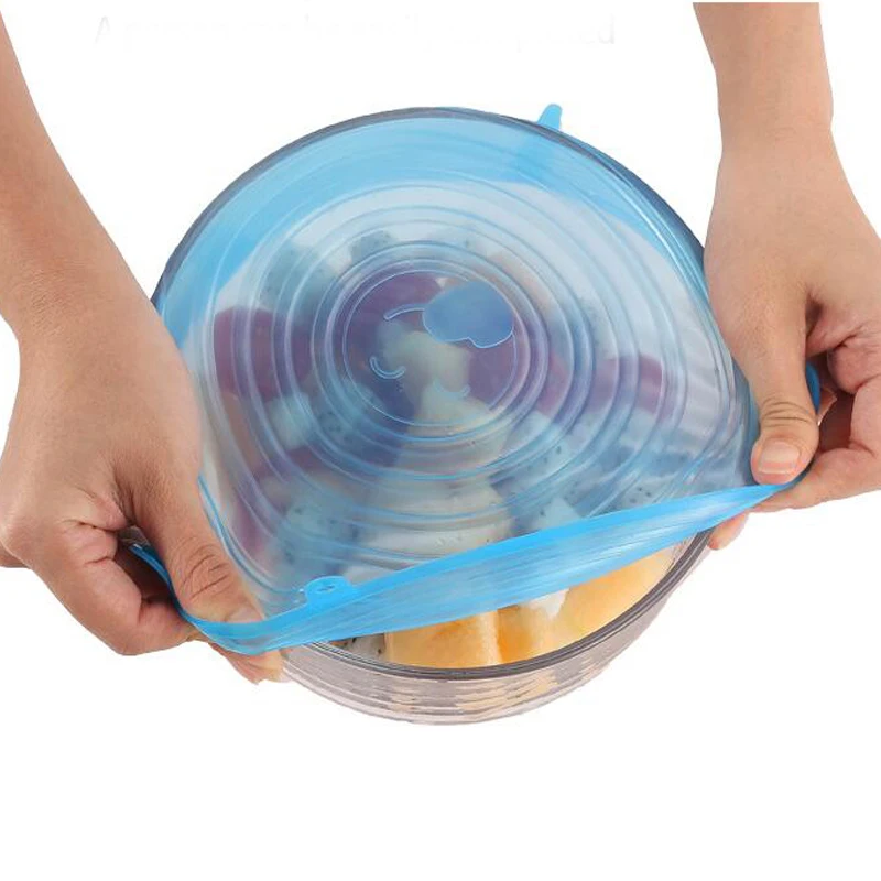 

6 шт., герметичная крышка для пищевых продуктов