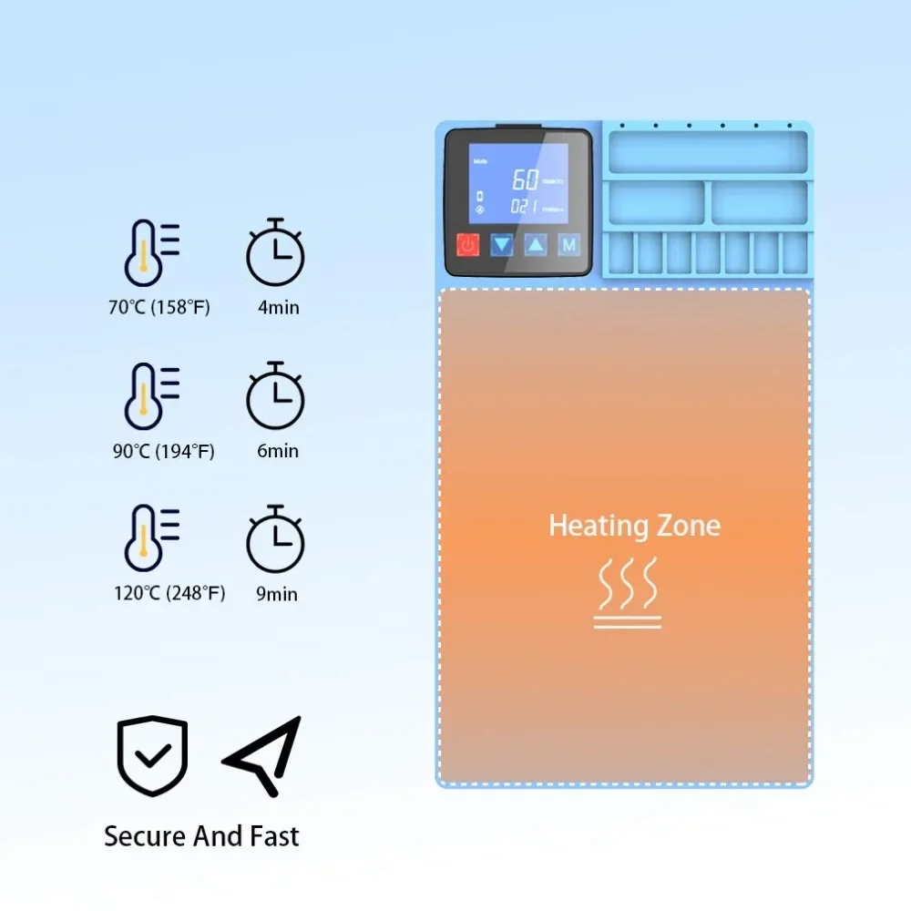 加熱パッド iPad iPhone 機械修理ツール ヒートプレート Amazon.co.jp: CPB IENBOS 加熱パッド iPad iPhone