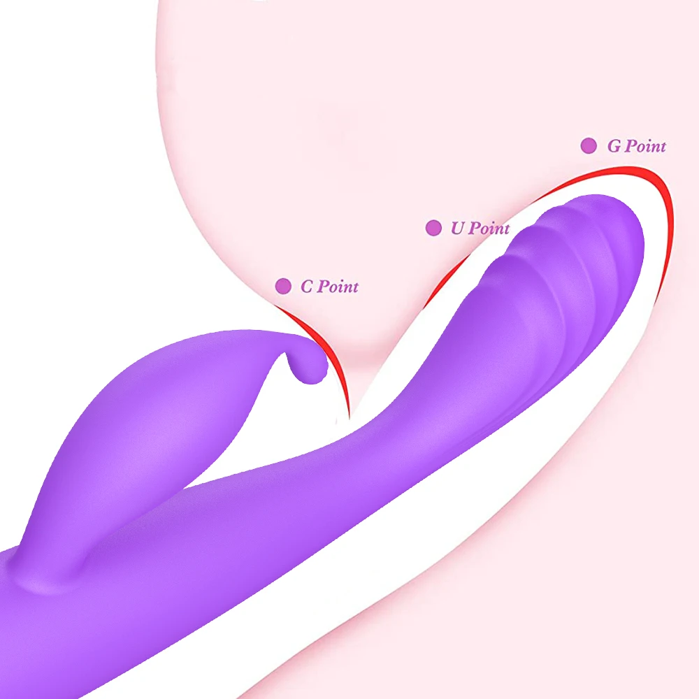 Vibratore Punto G per Principianti per Donne Orgasmo a Forma di Dito Potenti Vibrazioni Stimolatore del Clitoride del Capezzolo Giocattoli del Sesso_voghion.com