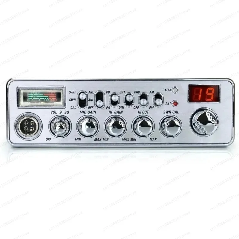 듀얼 모드 AM/FM, 통합 SWR 미터, RF/마이크 게인 컨트롤 및 즉시 채널 선택 기능을 갖춘 새로운 전문가용 40채널 CB 라디오, 9-핫세일.