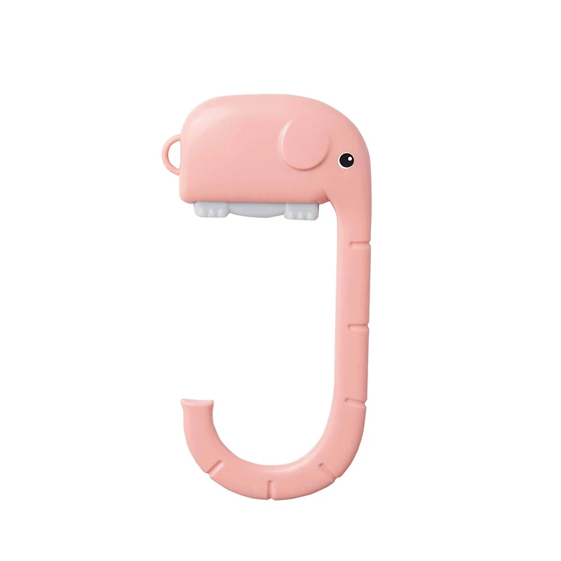 Stationery Organizer Cute Portable Hanging Desk Hook for Student Schoolbag, Punch-Free Desktop Organizer, Stationary, 1 Piece