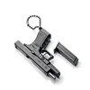 Csnoobs 1:3 G17 Mini Semi-alloy Pistol Model Metal Detachable Toy Gun Keychain  Bag Pendant Ornaments Children's Toy 4