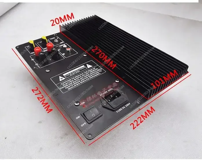 NEW Big Power 110V/220V 600W Pure Bass Amplifiers Home Active Subwoofer Amplifie