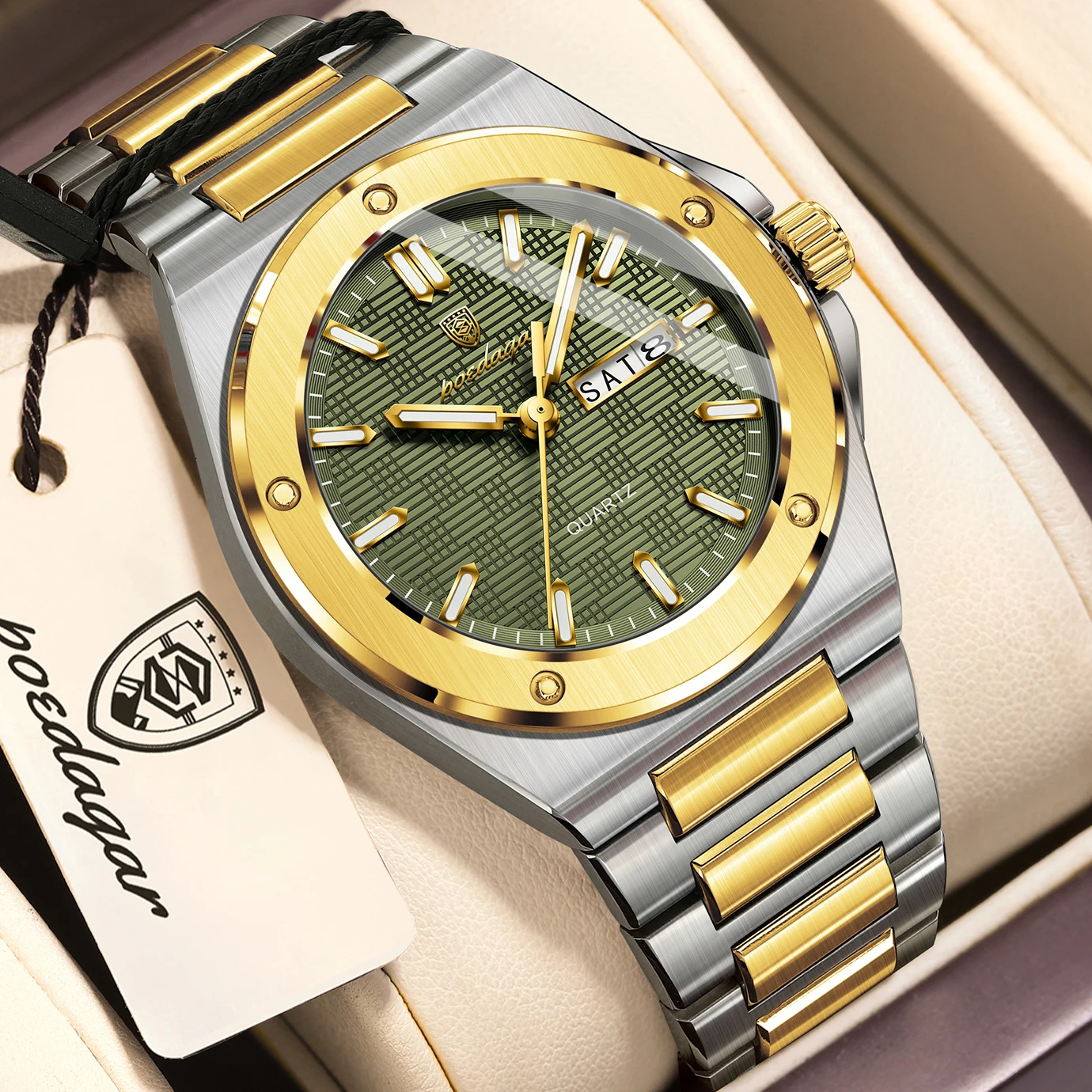 696 Gold MintGreen