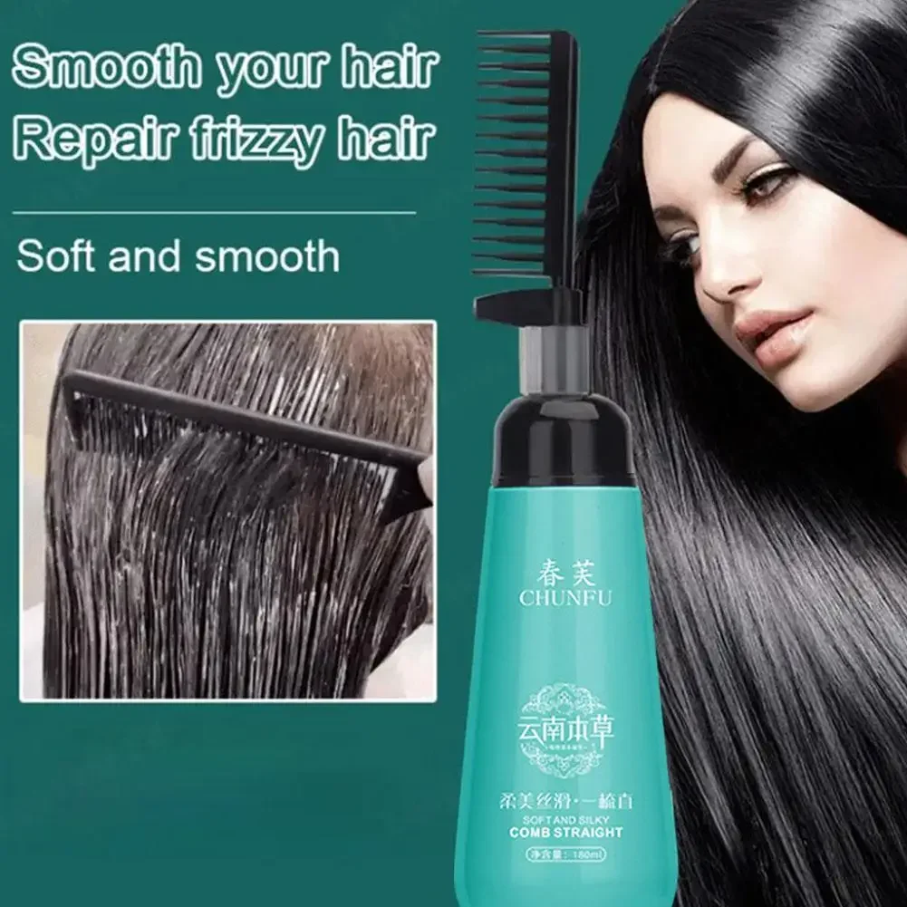 Keratin Hair Straightening Cream for Smoothing Hair Keratina for Permanent Straightening Care Crema Alisadora De Cabello