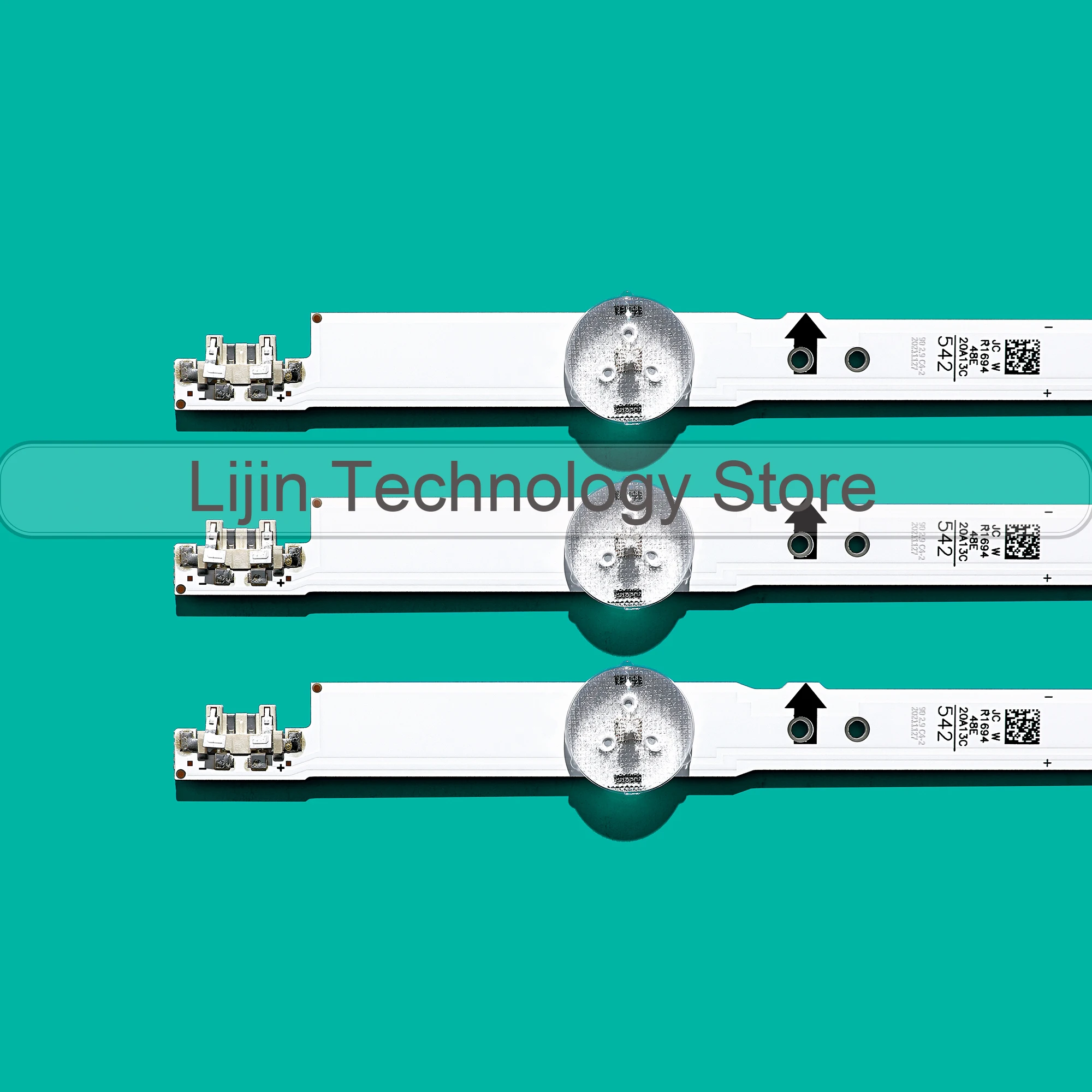 12pcs/set LED strips for Samsung UE48H6400 UE48J5600 UE48J5600 UE48H5000 UE48H5500 UE48H6200AK D4GE-480DCA-R3 D4GE-480DCB-R2