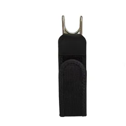 Enhanced Elastic Hook Belt - Adjustable Metal Hook for a No - Buckle, Invisible Fit - Ideal for Everyday Wear and Outdoor Activities (Black)