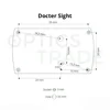 Original TRUGLO Tru-Tec 3 MOA Red Dot Sight Compact Parallax Free Idle Auto-Off Collimator Doctor Footprint With 20mm Rail Mount 5