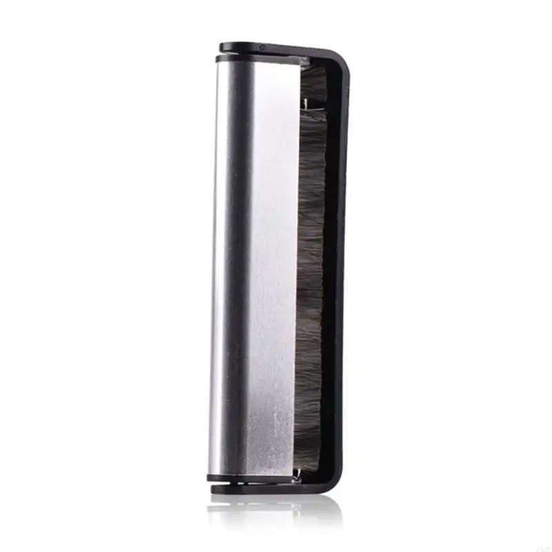 242F Combination Vinyl Brush Record Player Handle Carbon Fiber Brush Cleaning Cleaning Turntables Phonograph Brushes