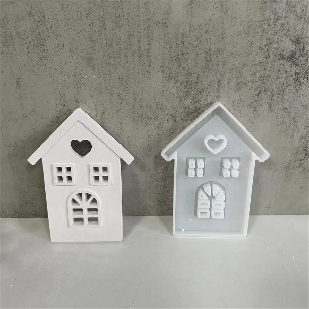 A Ornaments Silicone Mold Candle Holder Base Silicone Mould DIY Cement Gypsum Home Decorations Mold Resin