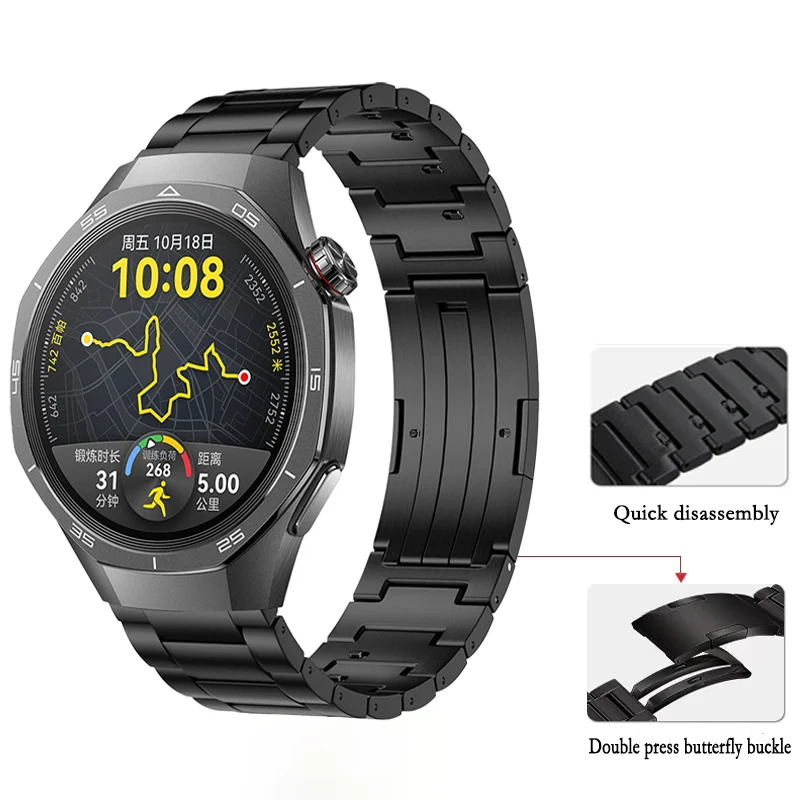 Premium Titanium Quick Release Watch Strap - High-End Watchband Accessory (20mm/22mm)