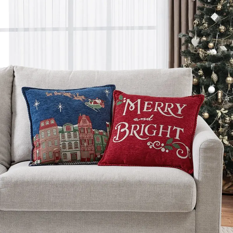 

Merry Chenille Pillows, 17