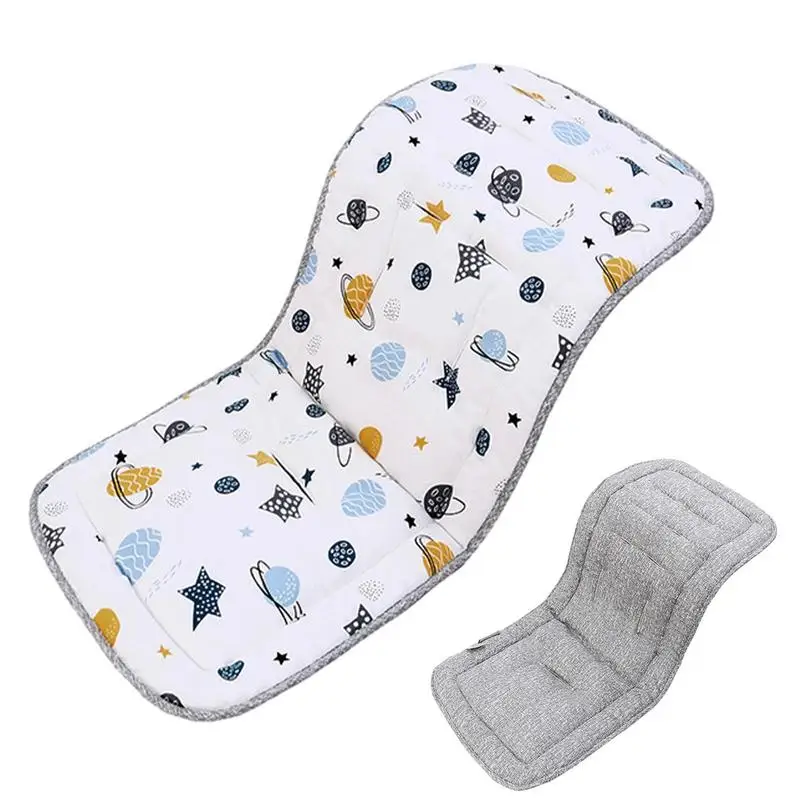 Toddler Pushchair Seat Liners Cooling Pad Pram Cushion Reversible Stroller Cooling Pad For Strollers And High Chairs