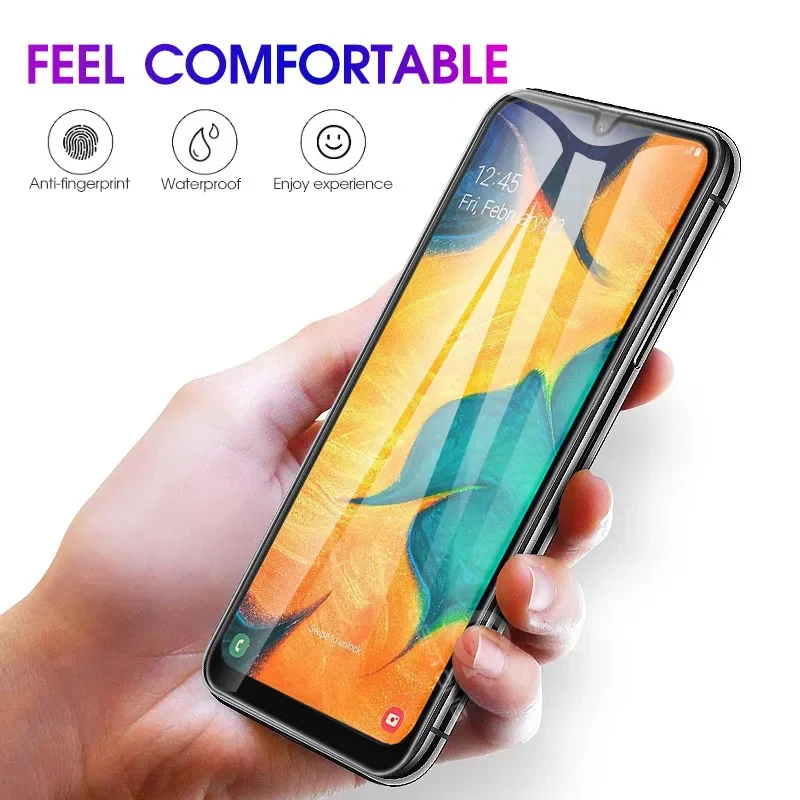 Premium Black Silicone Soft Case with Screen Protector Glass