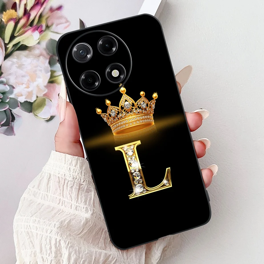 Crown Letters Soft Silicone Case - Premium Protective Cover