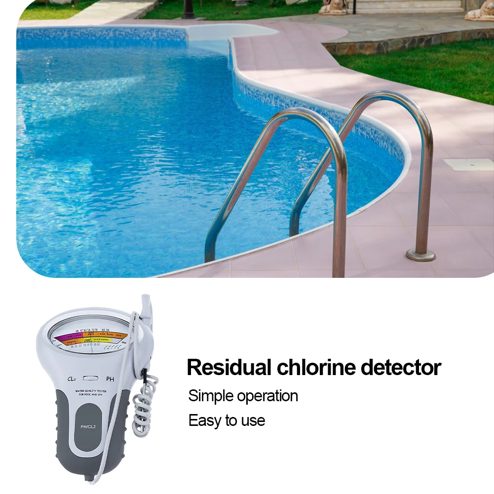 Professional Water Chlorine Tester for Swimming Pool Spa
