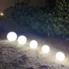 Rechargeable LED Ball Light, Color Changing Globe Lamp Outdoor Garden RGB Orb Light for Bar Yard Patio Pathway Night Light Relax 1