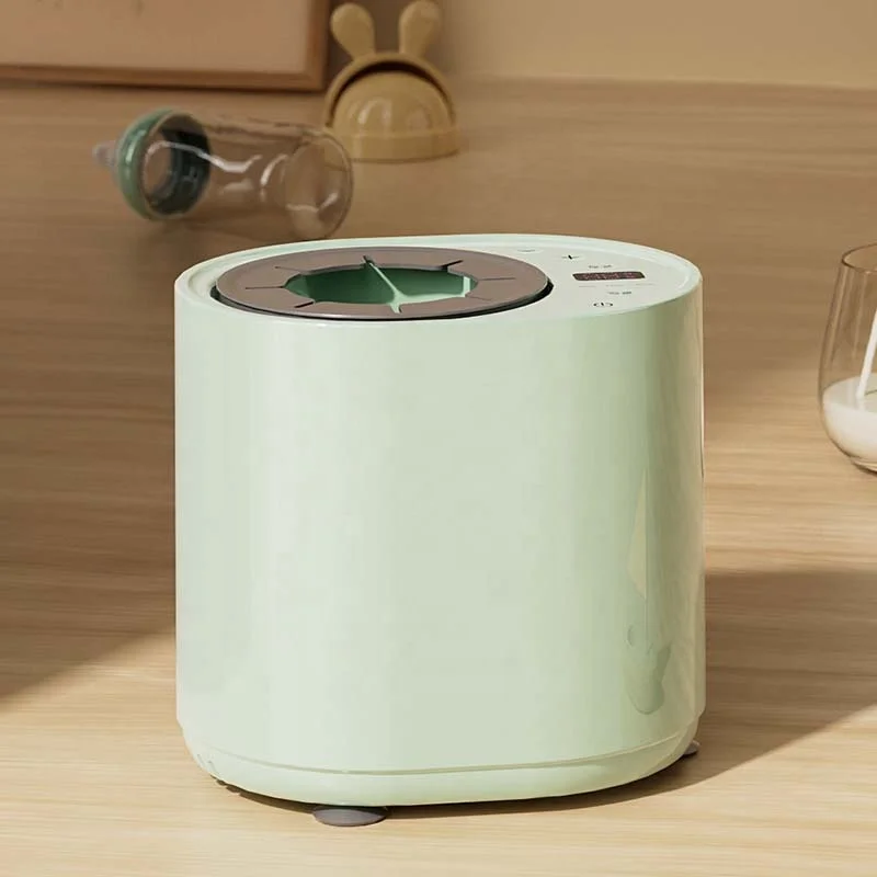 Hands Free Automatic Baby Milk Bottle Shaker Mixer & Water-Free Baby Bottle Warmer