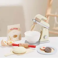 Mixer For Boys And Girls ,Mixer Children's Kitchen, Play Kitchen Accessories, Wood, Role Play Toy 1